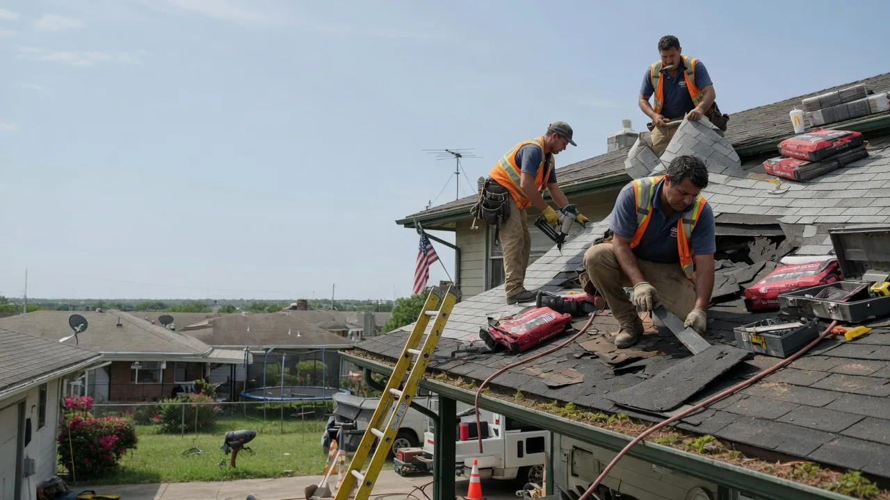 Roof Repair in Bucyrus, KS near me